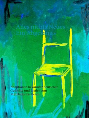 cover image of Alles nichts Neues--Ein Abgesang